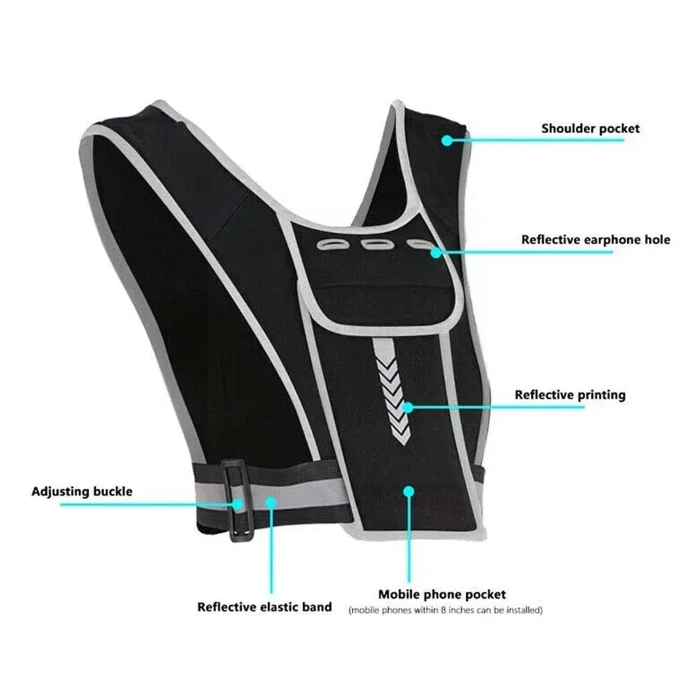 1Pcs Reflective Running Vest,  - Reflective Vest Cycling review and price