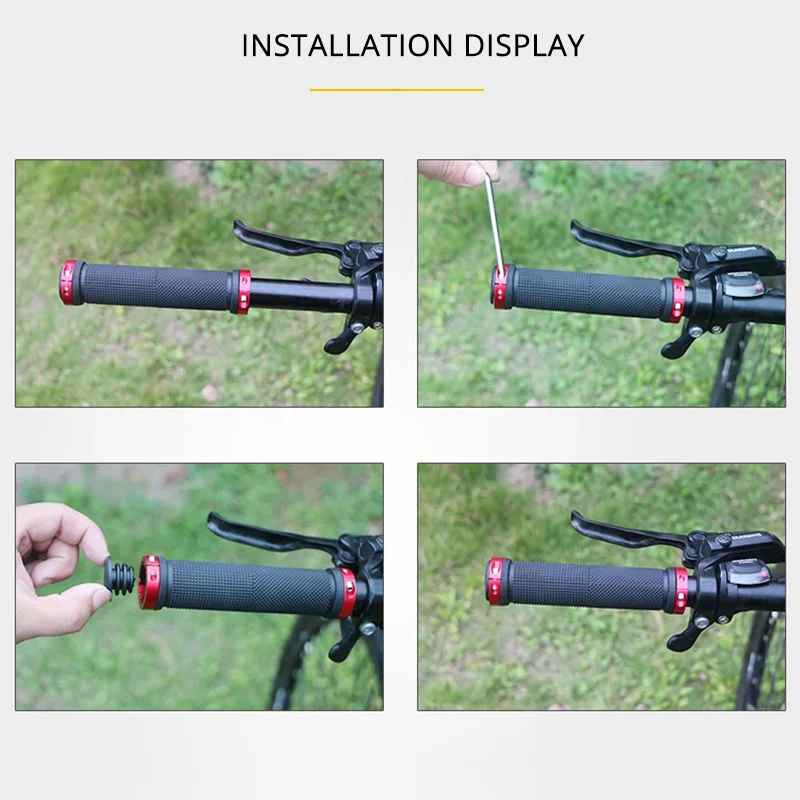 MTB Bicycle Handlebar Grip Rub - Commuter Bike Lock review and price