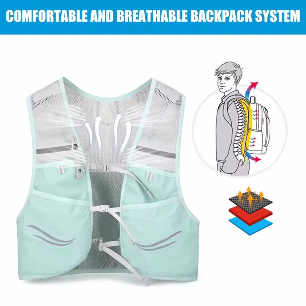 Reflective Running Vest Hydrat - Reflective Vest Cycling review and price