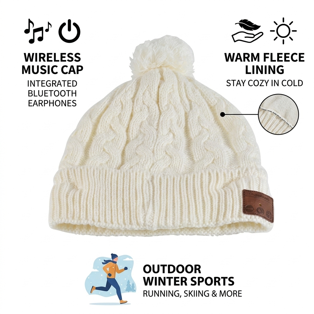 1pc Beanie Hat Warm Fleece Lin - Winter Cycling Commute Gear review and price