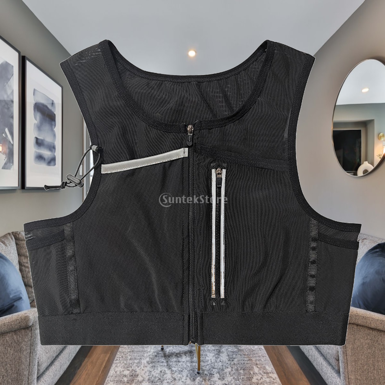 Running Vest Bag Chest Pack Re - Reflective Vest Cycling review and price