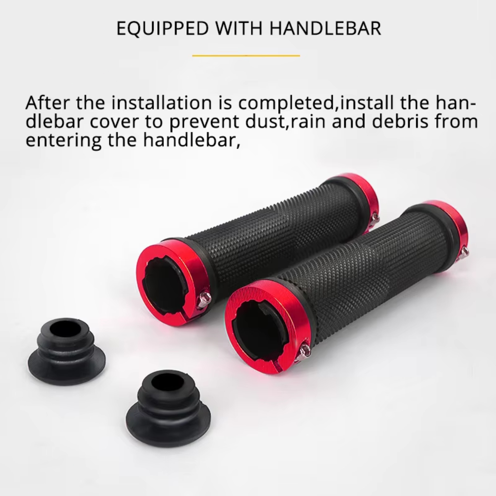 Bicycle Rubber Grips MTB Alloy - Commuter Bike Lock review and price