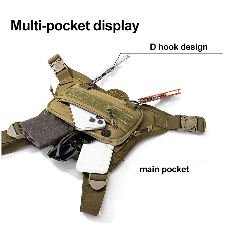 Tactical Front Chest Rig Bag V - Reflective Vest Cycling review and price