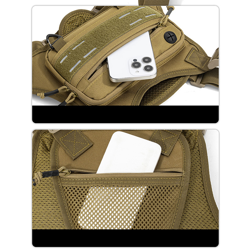 Tactical Front Chest Rig Bag V - Reflective Vest Cycling review and price