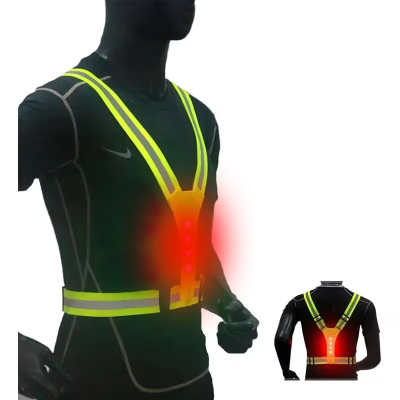 LED Running Vest Reflective Gl - Reflective Vest Cycling review and price