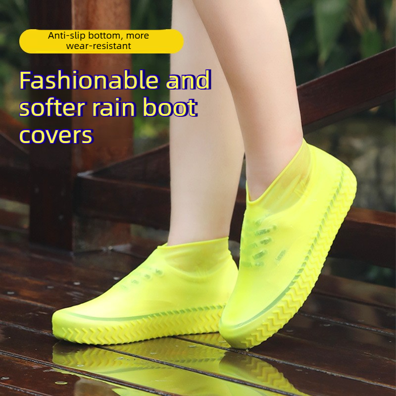 Thick Silicone Rain Boot Cover - Waterproof Cycling Commute review and price
