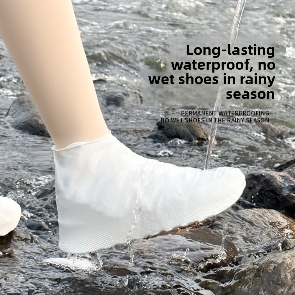 Thick Silicone Rain Boot Cover - Waterproof Cycling Commute review and price