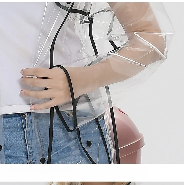 Transparent EVA Belted Long Ra - Waterproof Cycling Commute review and price