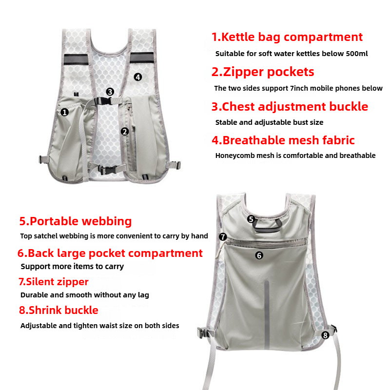 2025 new Biking Running Storag - Reflective Vest Cycling review and price