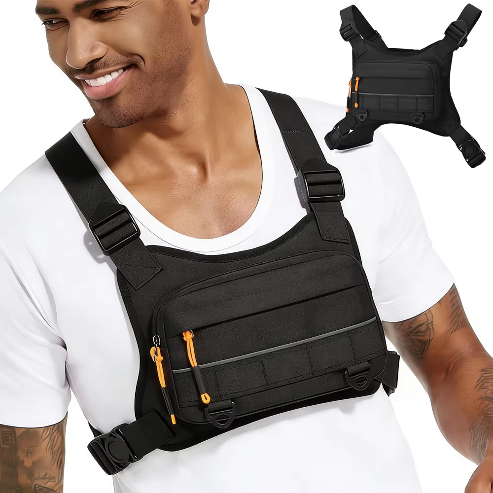 Cycling Front Chest Vest Tacti - Reflective Vest Cycling review and price